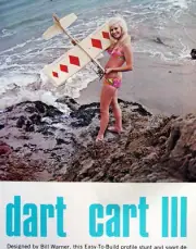RCM DART CART III PLAN & BUILDING ARTICLE for 46" Profile RC Model Airplane