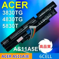 在飛比找Yahoo!奇摩拍賣優惠-ACER 高品質 6芯 AS11A3E 電池 3830T 3