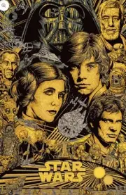 Todd Slater "Galactic Journey (Star Wars)" Antique Gold Variant X/100