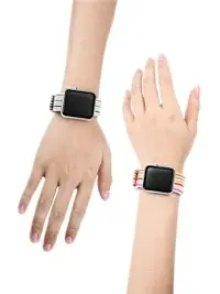 在飛比找樂天市場購物網優惠-錶帶 蘋果手錶3代iwatch錶帶尼龍回環apple wat