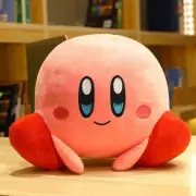Kirby Plush Toys Pillow Cute Kirby Plush Doll Soft Stuffed Cartoon 30cm
