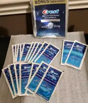 Crest 3D Whitestrips Professional 20 Levels Whiter + Bonus = 61 STRIPS + 4 BONUS