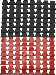 OUKENS 8pcs Front Bumper Scrape Guard Set, Rubber Black Car Bumper Protector, Universal Bumper Anti Scratch Protector