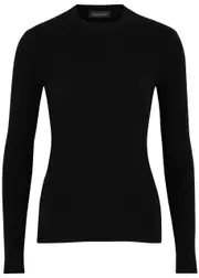 Canada Goose Georgian Ribbed Wool top - Black - S (UK8-10 / S) S (UK8-10 / S)
