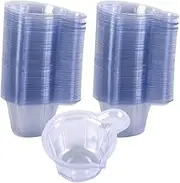 300Pcs 40ml Epoxy Resin Disposable Mixing Cup,Clear Multipurpose Measuring for Measuring Paint Resin Art Supplies,Epoxy,Medicine,Paint,Stain,Examine