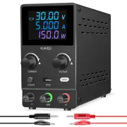 KUAIQU SPPS-B Series DC Power Supply Adjustable Voltage 30V 60V 120V 3A 5A 10A USB Output High Precision