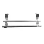 Expandable Towel Hanger Over Cabinet Cupboard Doors Stainless Steel Bath Towel Bar