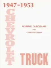 CHEVROLET 1947-1953 Truck Wiring Diagram 47-53 Pick Up