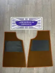 JENSEN HEALEY & JENSEN GT FOOTWELL MATS -O.E - ‘TAN’