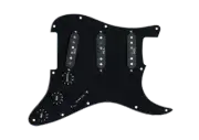 Seymour Duncan STK-10 YJM Fury Loaded Pickguard - black/black pickguard
