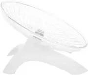 VILLFUL Silent Running Exercise Wheel for Small Pets Hamster Saucer for Gerbils Mice Hedgehogs Securely Fixed to Cage Promotes Healthy Exercise Environment