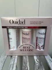 Ouidad Advanced Climate Control Defrizzing Shampoo, Conditioner & Gel Set, 8.5Oz