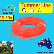 TRIMMER LINE WHIPPER SNIPPER CORD WIRE BRUSH CUTTER String garden 15 20 50 GRASS
