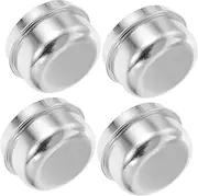 NULYLU 4pcs Wheel Bearing Caps for Trailer Axles Simple Installation Dust Caps for Rvs Boats and Towed Vehicles Protection for Wheel Hubs Ensuring Durability and Longevity