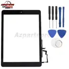 Black Touch Digitizer Glass Screen +Home Button+Tool For iPad Air 1st Generation