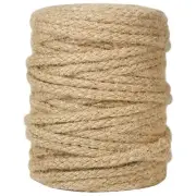 100Ft 5mm Natural Jute Twine Crafting Twine String for Gift Wrapping Bundling