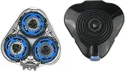 Razor Head Replacement Shaver Blade, Compatible For Philips, S5420 S5210 S5077 S5078 S5080 S5081 S7700 S9000 Shaving Head