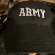 U.S ARMY Safety Black Sap - Hat/Cap Low Profile Weighted Impact Self Defense Cap