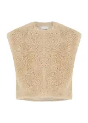 Isabel Marant étoile Feliz Faux Shearling Gilet - Ecru - 1 (UK 8 / S) 1 (UK 8 / S)