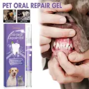 1/3x Pet Repair Gel, Pet Teeth Care Gel forEliminateBad Best au Breath I1T9