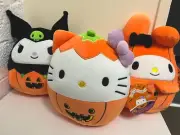 Squishmallows 2024 Halloween Sanrio Hello Kitty and Friends SET Plush NEW 8”