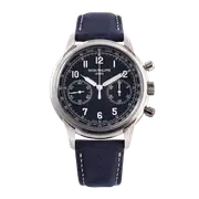 Patek Philippe Complications Chronograph White Gold Blue Dial 5172G-001