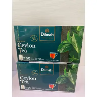 帝瑪紅茶 錫蘭紅茶 50 入 100 入 Dilmah 可泡奶茶