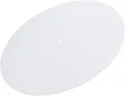 KJHBV White Glives Vinyl Slipmat Turntable Pad The White Yeat Vinyl White Felt Anti- Static Felt Platter Felt Mat Slip Mats for Turntables Dj Pocket Operator Acrylic Player