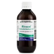 Rivacol Chlorhexidine Mouthwash 0.2% Mint 200ml