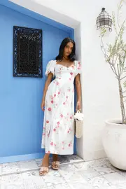 Heritage In Bloom Maxi Dress Floral