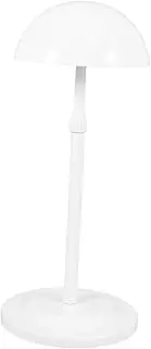 LOLIPPYY Telescopic Hat Display Stand Freestanding Holder for Retail Mall Use Elegant White Design for Showcasing Hats Wigs Portable Easy to Store Versatile Display