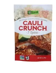 Cauli - crunch - Cauliflower Crumbs 7 Spice, 6 Oz - Pack Of 1