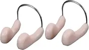 Professional Swimming Nose Clip Set Anti- Nose Clip Padded Nose Peg for Adults Waterproof for Pool Accessories