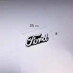 FORD LOGO 金屬標｜福特 鋁片 汽車 裝飾 標誌 音響標 隨意貼 小標 車標 鋁貼 KUGA FOCUS 立體貼