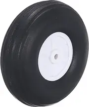 sourcing map RC Airplane Wheels 2.99" OD RC Airplane,Aircraft PU Sponge Wheels,Tire Tail Wheel RC Aircraft Foam Wheel Replacement for DIY RC Model Plane Aircraft