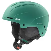 uvex ski and snowboard helmet, matte color, dial-type size adjustment, stance