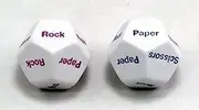 Rock Paper Scissors d12 Dice (2)