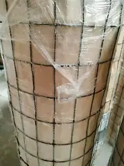 Black 50x75mm Welded Wire Mesh 30m Roll 990H Animal Fence Cow Horse Dog Fencing