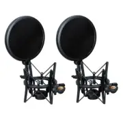 Microphone Shock Mount Mic Anti-Vibration Suspension Shock Mount Holder Clip