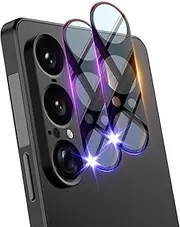 TINGYR Camera Protector Compatible with Sony Xperia 1 VII (2 Pack) Full Protection HD Anti-Scratch Anti-Fingerprint Camera Protector for Sony Xperia 1 VII