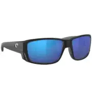 Costa Tuna Alley Pro Matte Black w/Blue Mirror 580G Lenses 06S9105-91050160