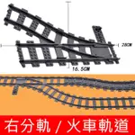 【台中老頑童玩具屋】城市列車軌道 右分軌一片