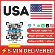 [eSIM] USA Travel E SIM Card DATA eSIM United States Estado unidos esim viajar