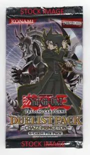 (500631) YUGIOH DUELIST PACK CHAZZ PRINCETON UNL. EDITION Sealed BOOSTER PACK