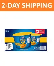 Kraft Original Macaroni and Cheese Easy Microwavable Dinner, 12pk.