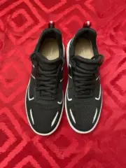 MARK NASON - RIDGE ROLLIE BLACK MESH / LEATHER WITH LOGO SNEAKER SIZE 8 M