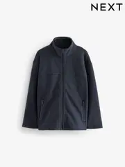 Navy Zip-Up Fleece Jacket With Pockets (3-16yrs) (K84088) | $19 - $32