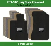 Lloyd Berber Front Carpet Mats for '21-22 Jeep Grand Cherokee L w/Jeep Grill (for: Jeep)