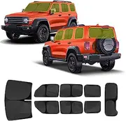X-Car Window Sunshade Block Cover for GWM Tank 300 2023-Onwards Side Rear Windshield Sun Shades Parking/Camping Privacy Protection