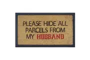 Solemate Hide My Parcels 40x70cm Stylish Durable Outdoor Front Doormat